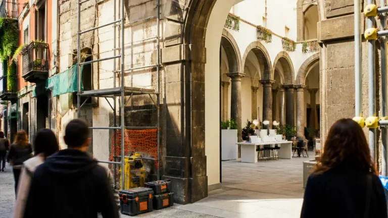 Il Palazzo della Zecca di Napoli si trasforma: ostello e spazi pubblici nel cuore di Pendino