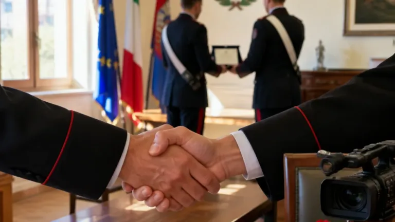 Il saluto istituzionale al colonnello Giovinazzo: il ringraziamento della Provincia per quattro anni di servizio