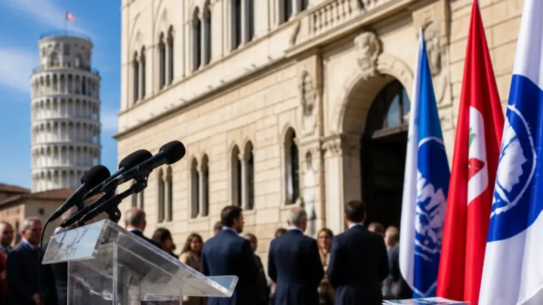 Il sindaco di Pisa Michele Conti aderisce a Fratelli d’Italia: conseguenze per la città
