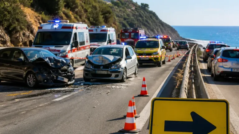 Imperia, scontro su Capo Berta: due feriti e traffico deviato, riapertura rapida