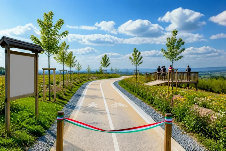 Inaugurata a Pieve di Soligo la ciclopedonale «delle Morerine», nuovo corridoio verde di 500 m