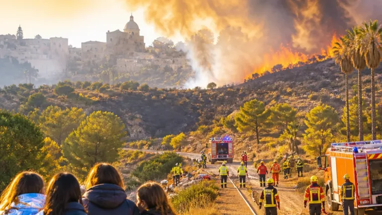 Incendi, Agrigento: Solidarietà ai danni di Santo Stefano Quisquina e appello alla prevenzione