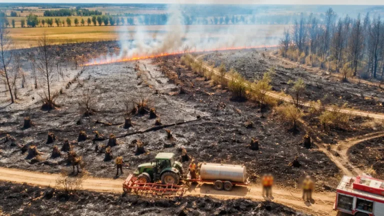 Incendi, il Vercellese tra le aree più colpite: centinaia di ettari bruciati a Vercelli