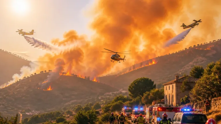 Incendi in provincia di Palermo: fiamme in più zone, canadair e squadre di soccorso al lavoro