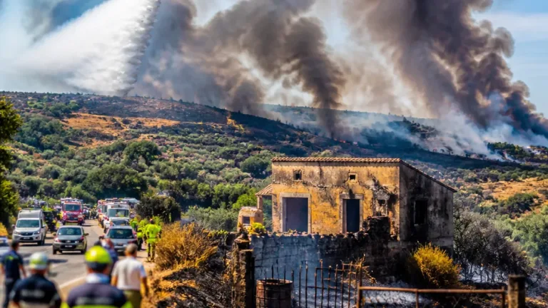 Incendi in Sicilia: anche l'agrigentino tra le aree colpite, allerta per focolai e vie di comunicazione