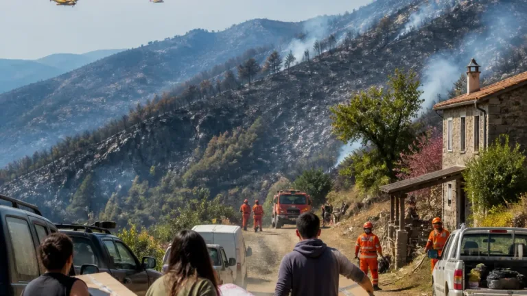 Incendi in VCO: migliorano condizioni, la maggior parte degli sfollati rientra a casa