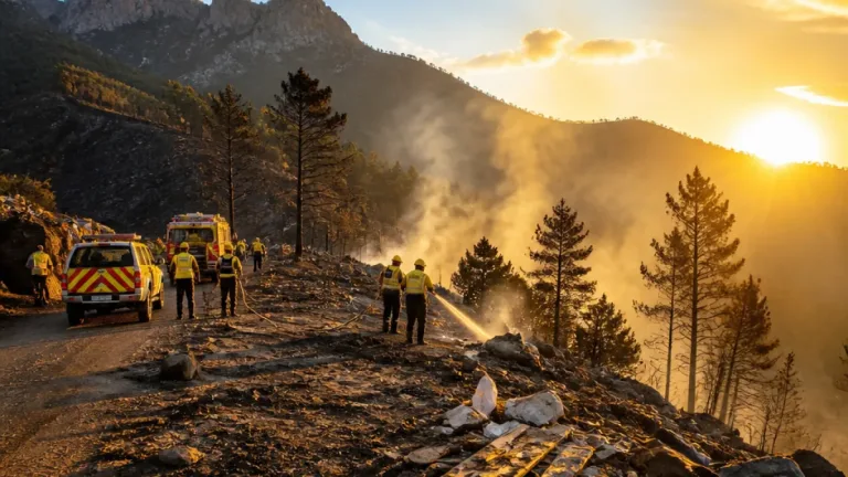 Incendio a San Gregorio: monitoraggio continuo e indagini per accertare la natura dolosa