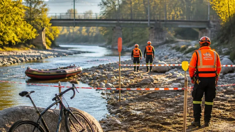 Interrotte le ricerche sul Cervo per il ciclista travolto: squadra in attesa di nuovi indizi