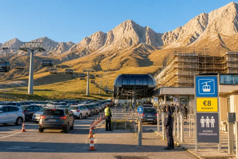 L'Aquila, Gran Sasso: accessi regolati, più controlli e sconti per i residenti sulla funivia