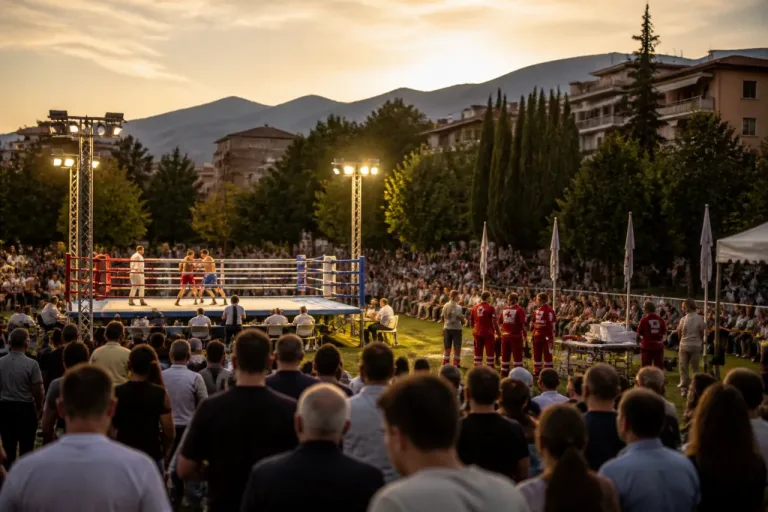L'Aquila, il ring al Parco Unicef per i 60 anni dell'Asd L'Aquila Boxe 1966