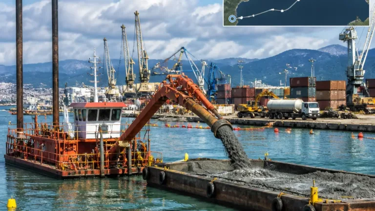 La Spezia: altri 200mila m³ di sedimenti destinati alla diga foranea di Genova