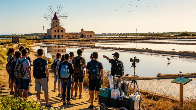 Le Saline di Trapani ospitano il Campus Giovani: la Riserva scelta dal Ministero per un progetto nazionale