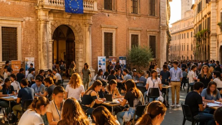 Lucca ospita 110 giovani europei: al Real Collegio il Training del Parlamento Europeo Giovani