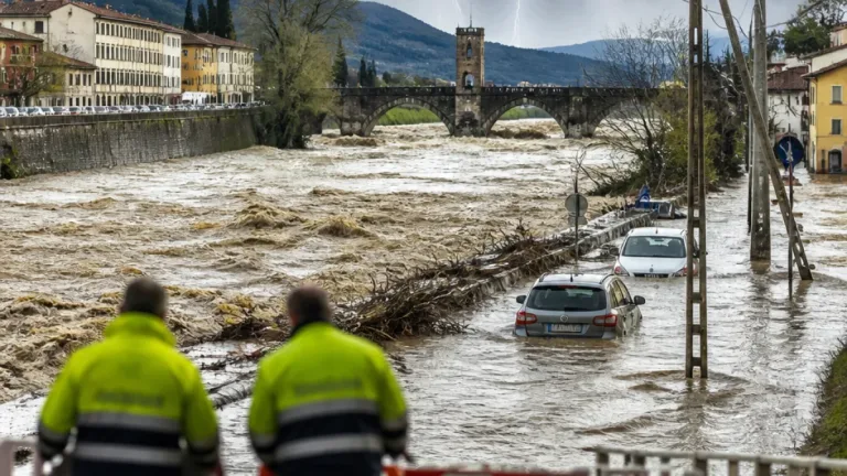 Maltempo a Lucca: nubifragio a Borgo a Mozzano e criticità in Garfagnana