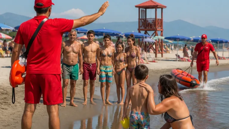 Massa, sei turisti salvati a Poveromo: decisivo l'intervento del bagnino e l'aiuto di un bambino