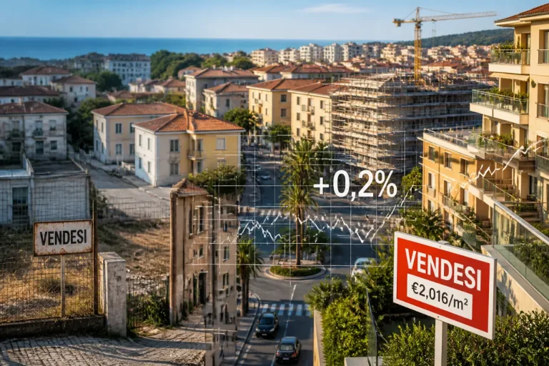 Massa spinge i prezzi degli immobili: la provincia cresce ma resta sotto la media toscana