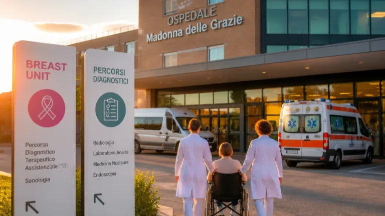 Matera: riparte la chirurgia senologica al "Madonna delle Grazie" grazie all'intesa Crob-Asm