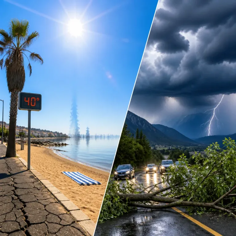 Italia divisa tra ondata di caldo estremo e rapida svolta: picco 17 luglio, cambiamento entro il 19