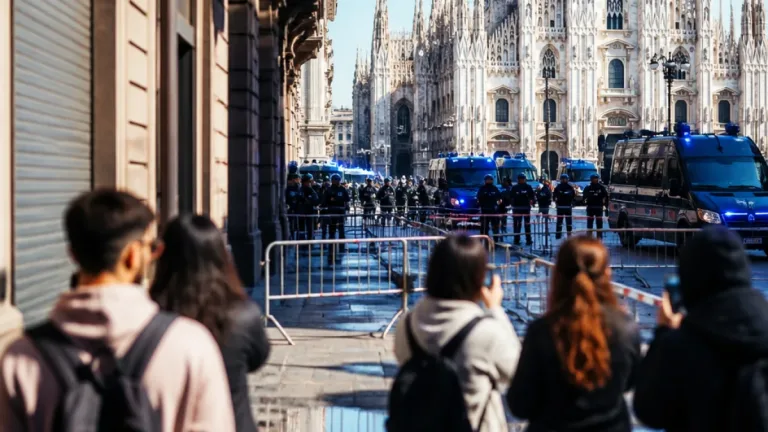 Milano: 10.000 in piazza durante le proteste nazionali, tensioni anche in altre città