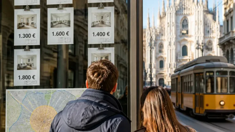 Milano resta la città più cara per le stanze: calo dei prezzi ma costi ancora elevati