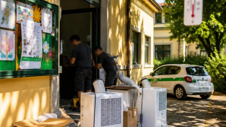 Monza: condizionatori straordinari negli asili e nei centri estivi per fronteggiare il caldo