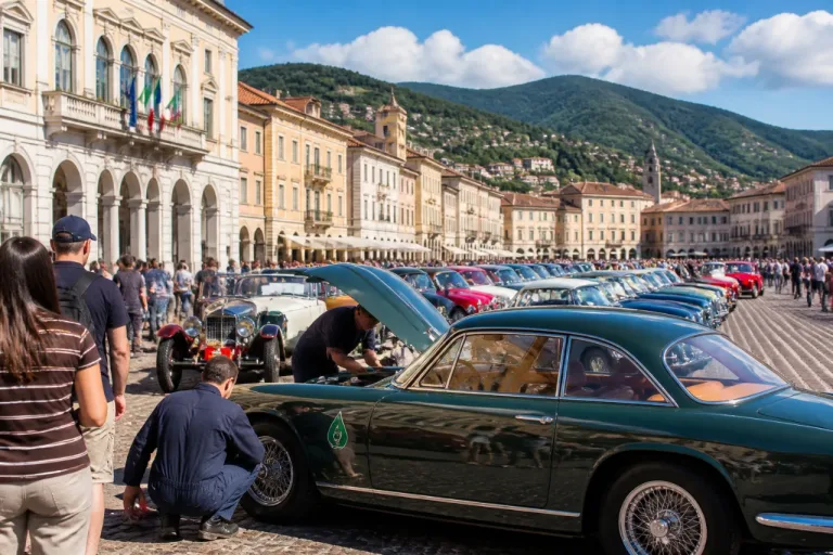 Novanta auto storiche alla 35ª Coppa dei Tre Laghi: Varese protagonista della rievocazione