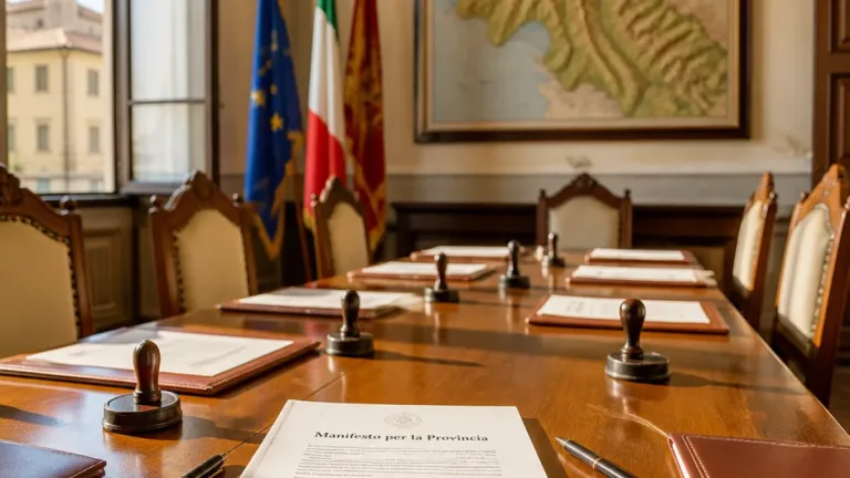Nove sindaci uniti per la Provincia: appello per tornare a ruolo di sintesi e collaborazione