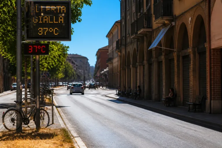 Nuova allerta gialla per caldo: temperature fino a 37‑38°C e disagio diffuso in provincia