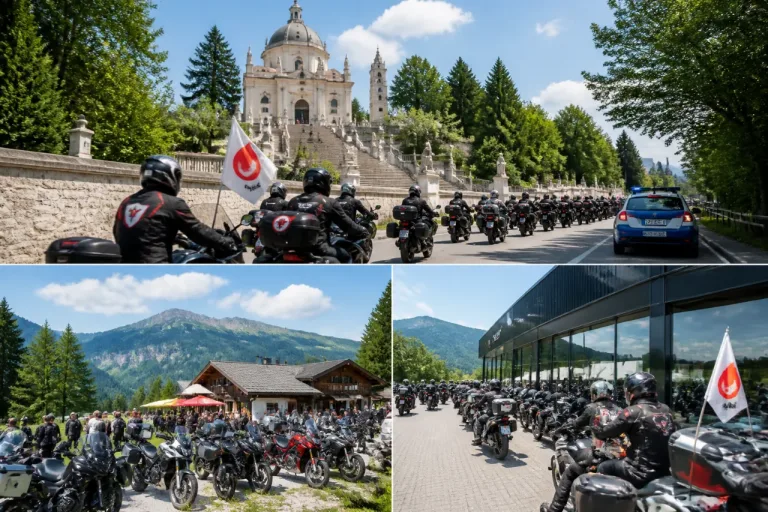 Oltre 120 motociclisti attraversano la provincia per promuovere la donazione di sangue