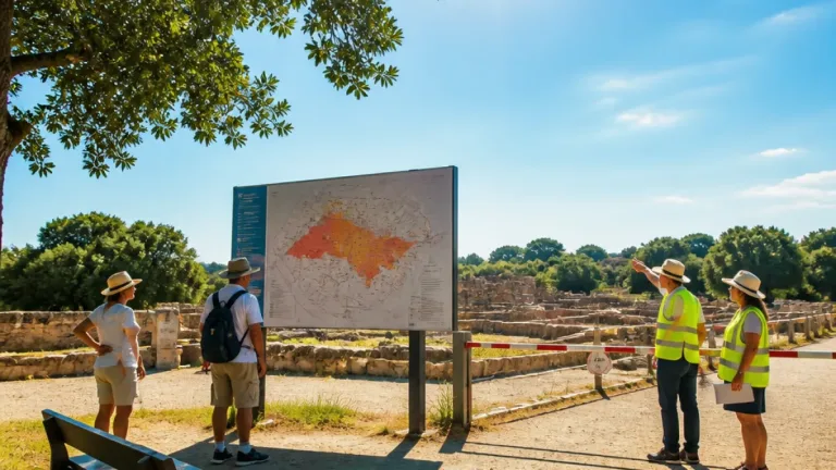 Ondata di calore: orari ridotti e visite modificate nei siti archeologici della provincia