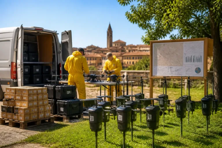 Oristano, potenziata la lotta a zanzare e roditori: 19mila interventi e nuove tecnologie