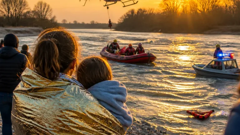 Padre annega nel Tagliamento dopo aver salvato il figlio più piccolo