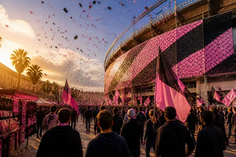 Palermo FC lancia nuova identità visiva: il club punta su «rosa», mosaico e appartenenza