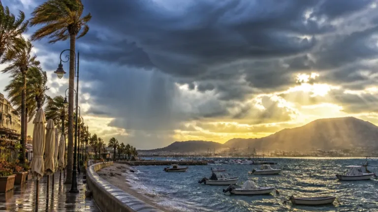 Palermo: temporali oggi al mare, mercoledì e giovedì ritorna il tempo più stabile