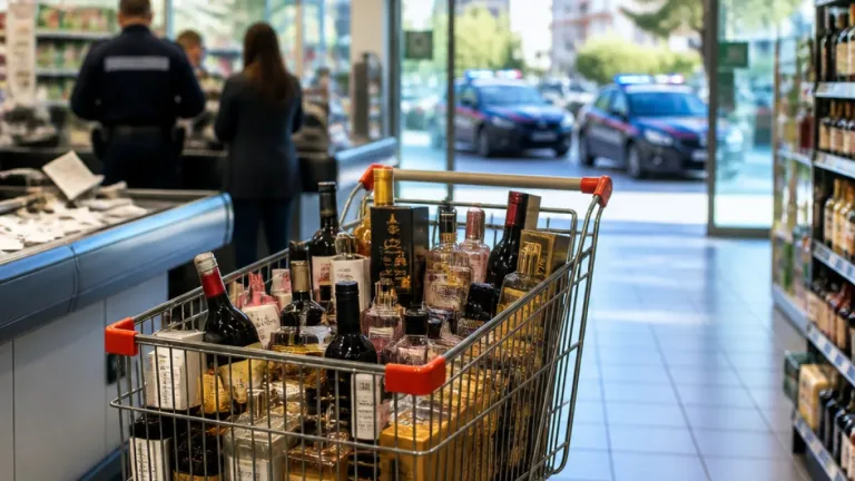 Parma: arrestato 36enne che aveva riempito il carrello per 1.200 euro
