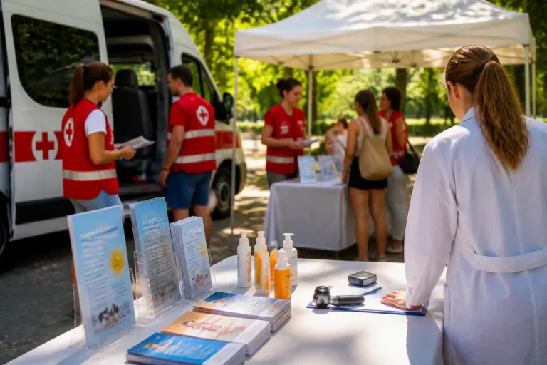 Parma, prevenzione dermatologica al Parco Ducale: due giorni con la Croce Rossa