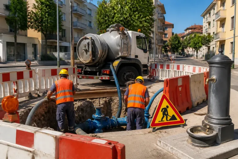 Pesaro, guasti in serie alla rete idrica: quartieri senz’acqua e lavori anti-siccità in corso