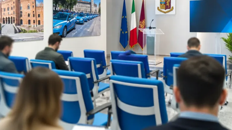 Piacenza: inaugurata la nuova sala stampa della Questura grazie al sostegno della Banca di Piacenza