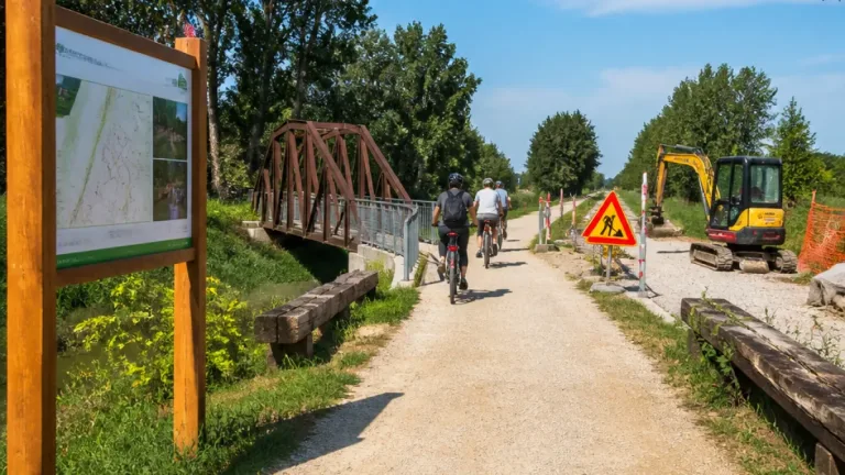 Pista ciclabile da Motta al Friuli: al via il progetto su ex sedime ferroviario da 6,4 milioni