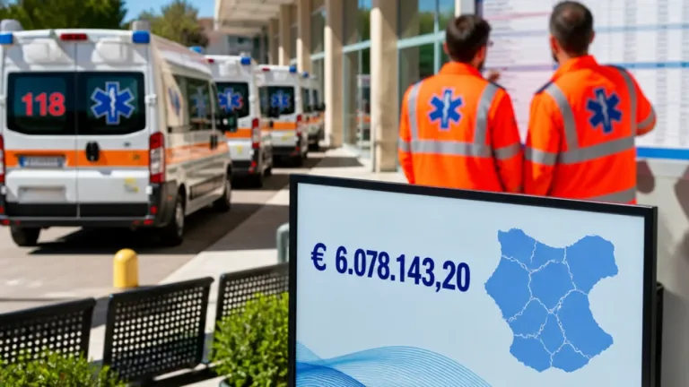 Più risorse per il 118: alla Asl Foggia oltre 6 milioni per rafforzare l’emergenza-urgenza