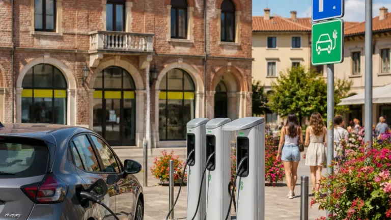 Poste: in provincia di Novara attive 18 colonnine per la ricarica dei veicoli elettrici