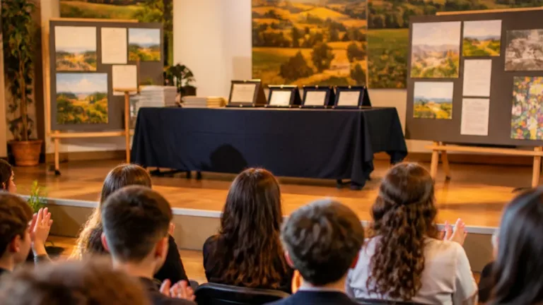 Premiati i vincitori di «Leopardi e il paesaggio»: scuola e creatività al centro a Montecosaro