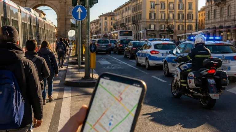 Primo giorno di scuola a Firenze: traffico, pattuglie extra e disagi nei punti nevralgici