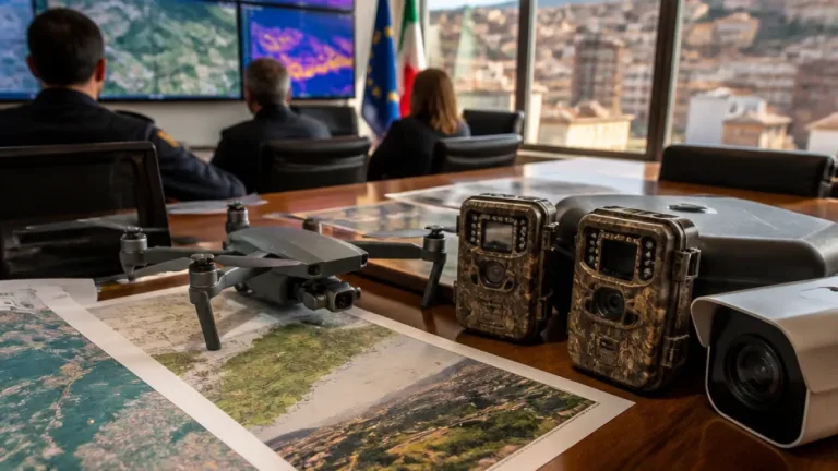 Provincia, piano antincendi potenziato: droni, fototrappole e telecamere per individuare i roghi
