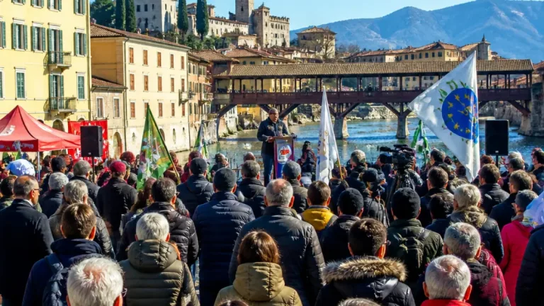 Provincia ribadisce sostegno al Tribunale della Pedemontana: Nardin a Bassano per il flash mob