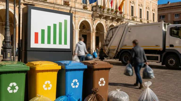 Raccolta differenziata: Fermo sotto la media provinciale e regionale, la classifica dei comuni