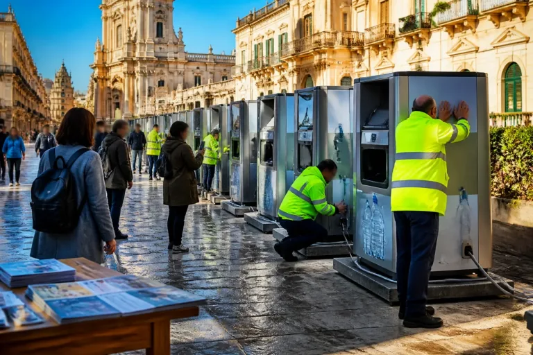 Ragusa aderisce a RecoPet: 10 eco-compattatori per incentivare il riciclo delle bottiglie PET