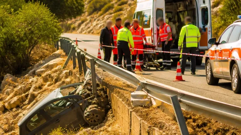 Ragusa: auto precipita nella scarpata lungo la circonvallazione di Ibla, ferito un giovane
