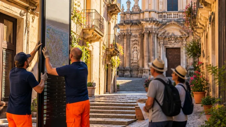 Ragusa: il Comune lancia la segnaletica commerciale coordinata per Ragusa Ibla