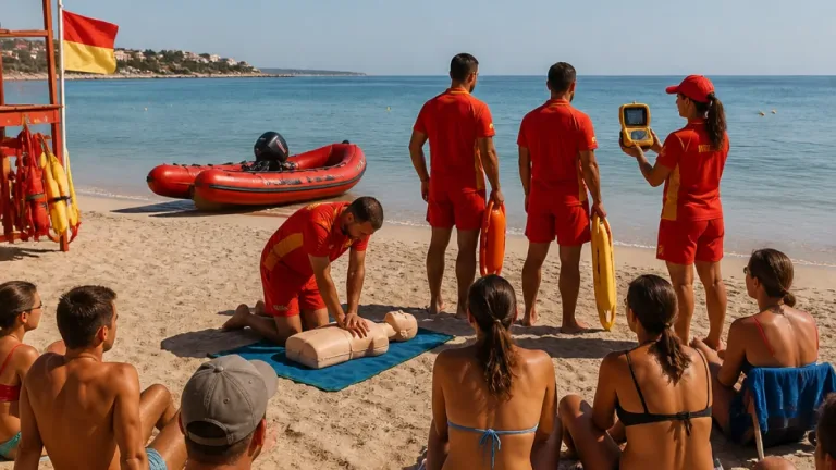 Ragusa, sicurezza in spiaggia: 12 assistenti bagnanti e dimostrazione per la prevenzione degli annegamenti